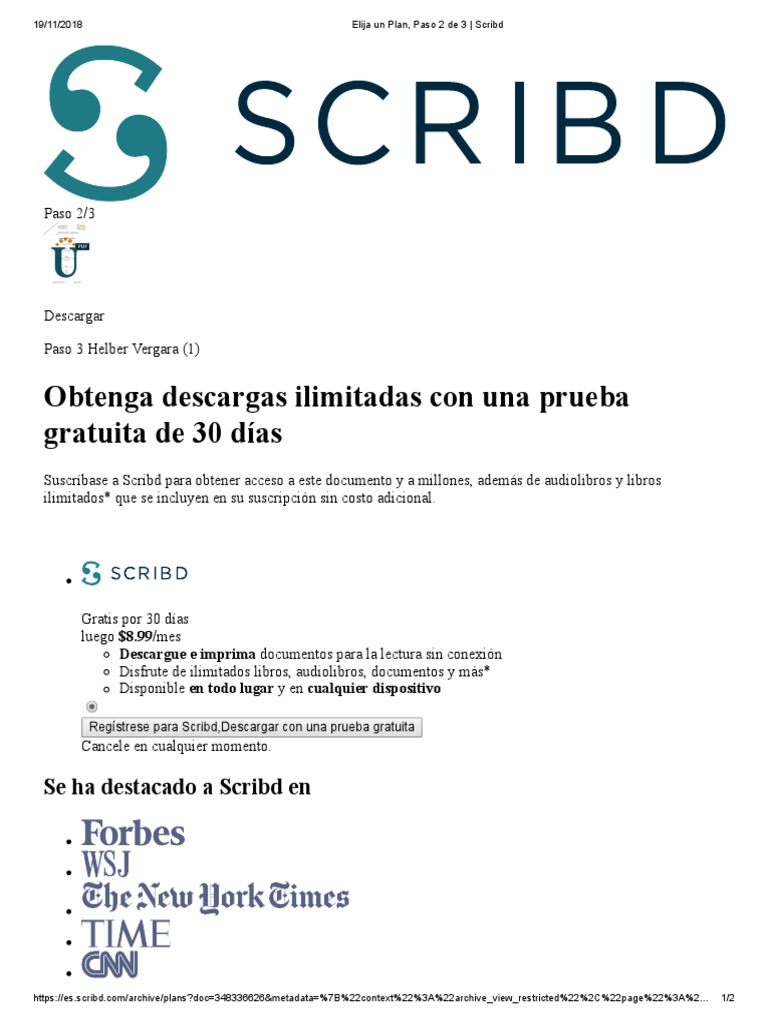 documenti scribd gratis